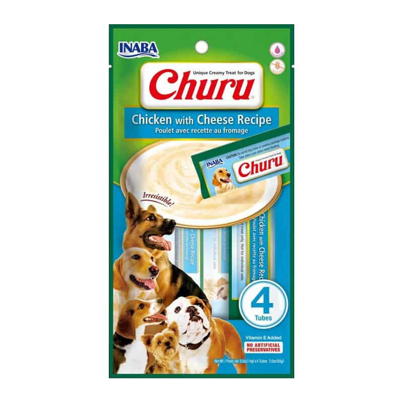 CHURU PERRO CHICKEN/CHEESE X 1 PQTE