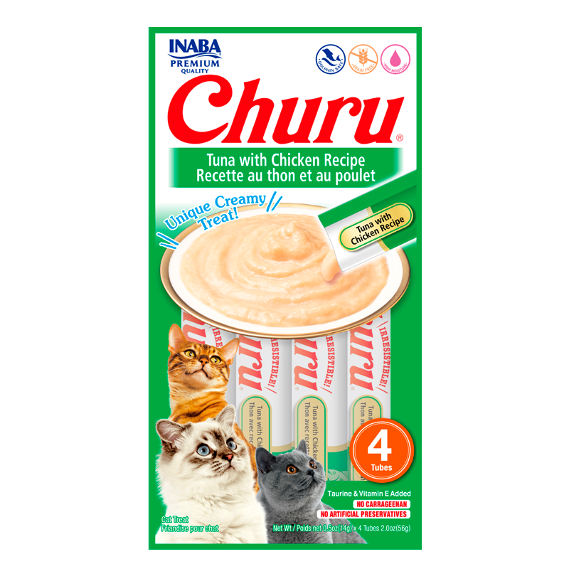 CHURU GATO TUNA/CHICKEN