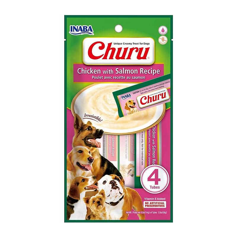 CHURU PERRO CHICKEN/SALMON X 1 PQTE