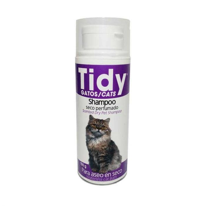 SHAMPOO SECO TIDY GATO 100 gR