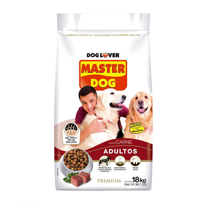 MASTER DOG CARNE ADULTO 18 KG