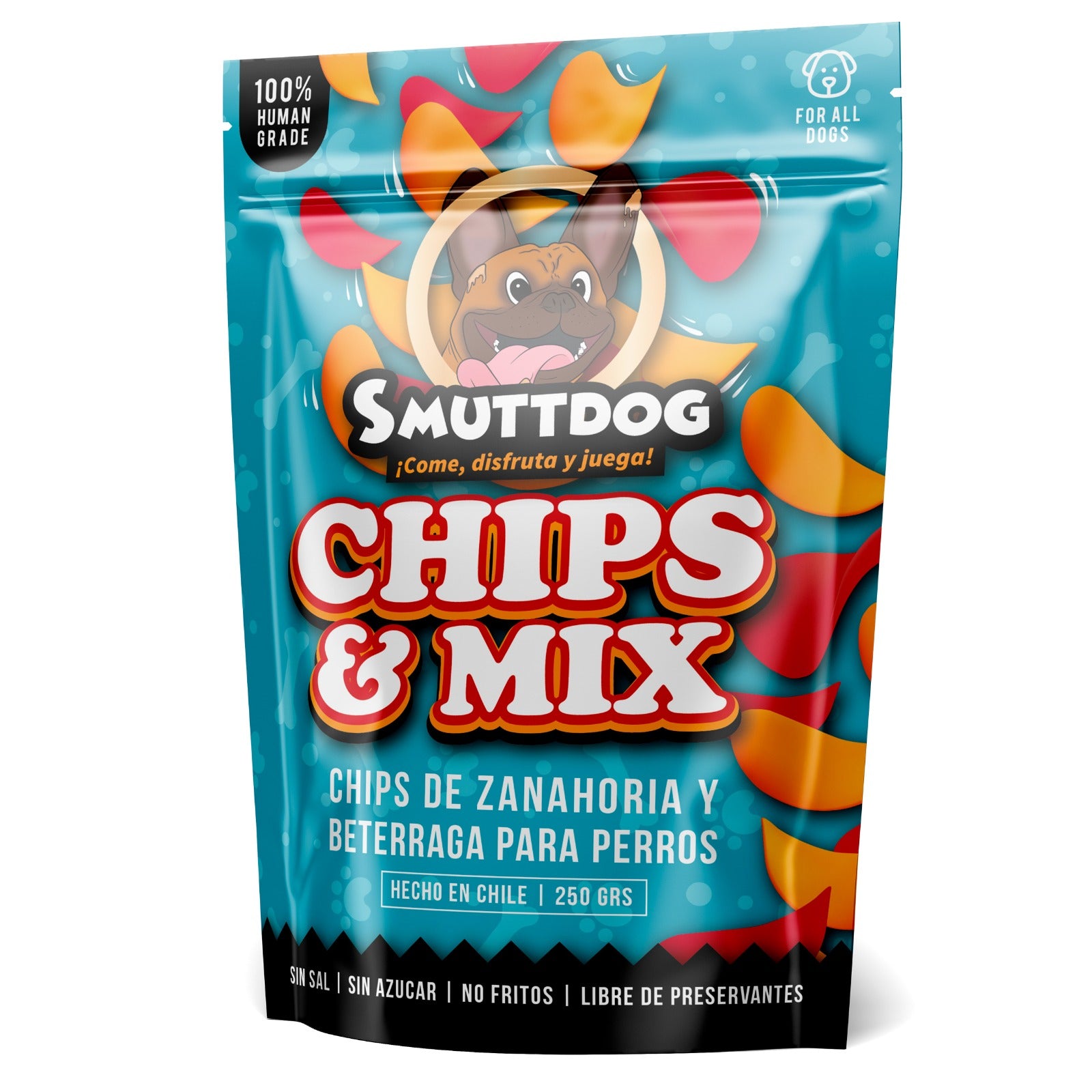 SMUTTDOG CHIPS & MIX X 50 GRS