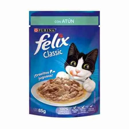 POUCH FELIX GATO ADULTO SABOR ATUN SACHET 85 GR