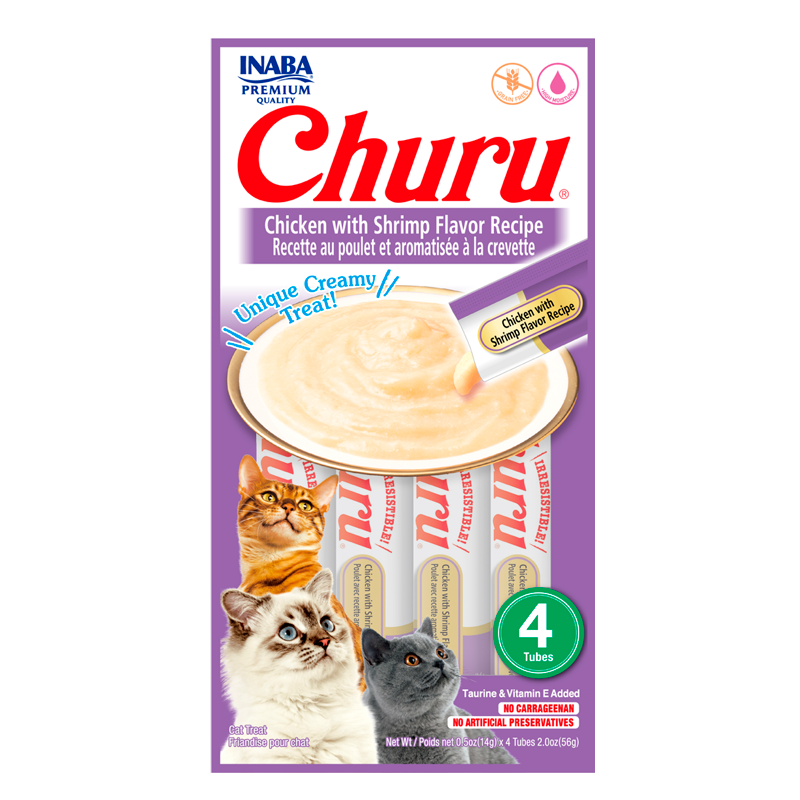 CHURU GATO CHICKEN/SHRIMP
