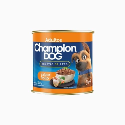 LATA CHAMPION DOG ADULTO POLLO 315 GR