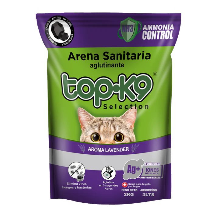 TOPK9 AGLUTINANTE LAVANDA X 2KG