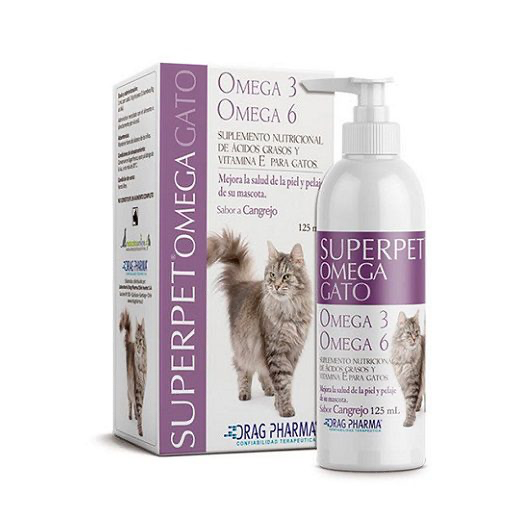 SUPERPET OMEGA GATO X 125 mL