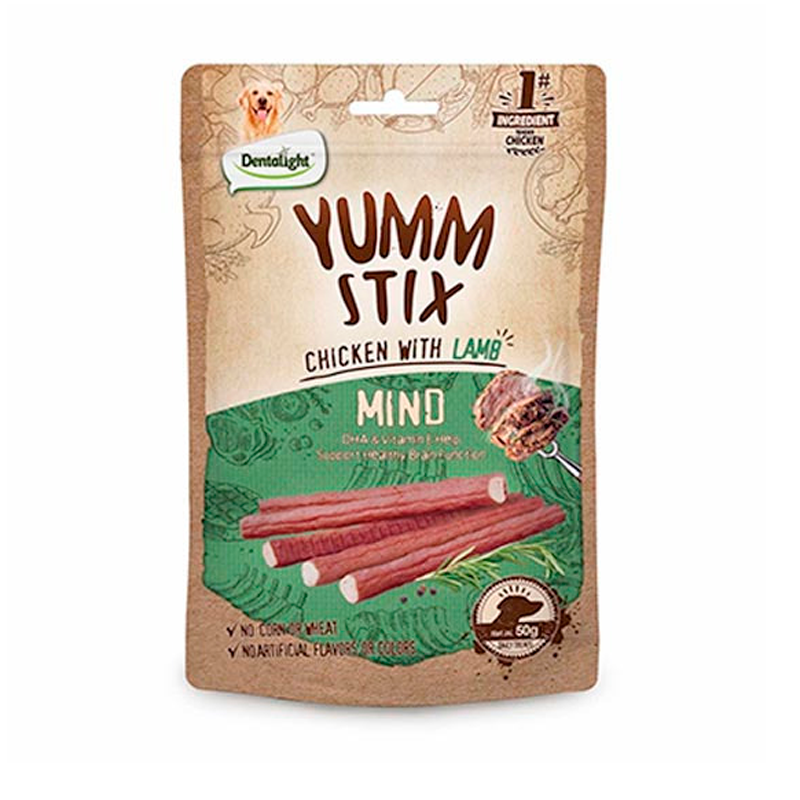 YUMM STIX POLLO-CORDERO X 50 GRS