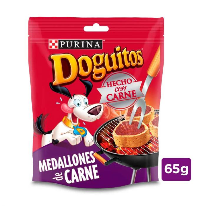 DOGUITOS MEDALLONES DE CARNE X 65 Gr