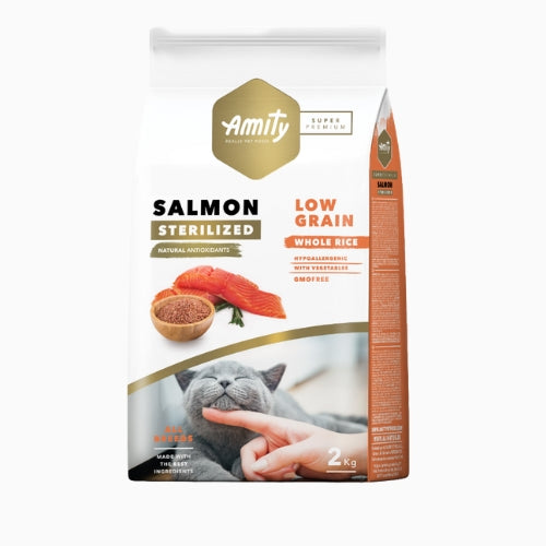 AMITY GATO ADULTO SALMON ESTERILIZADO 2 KG