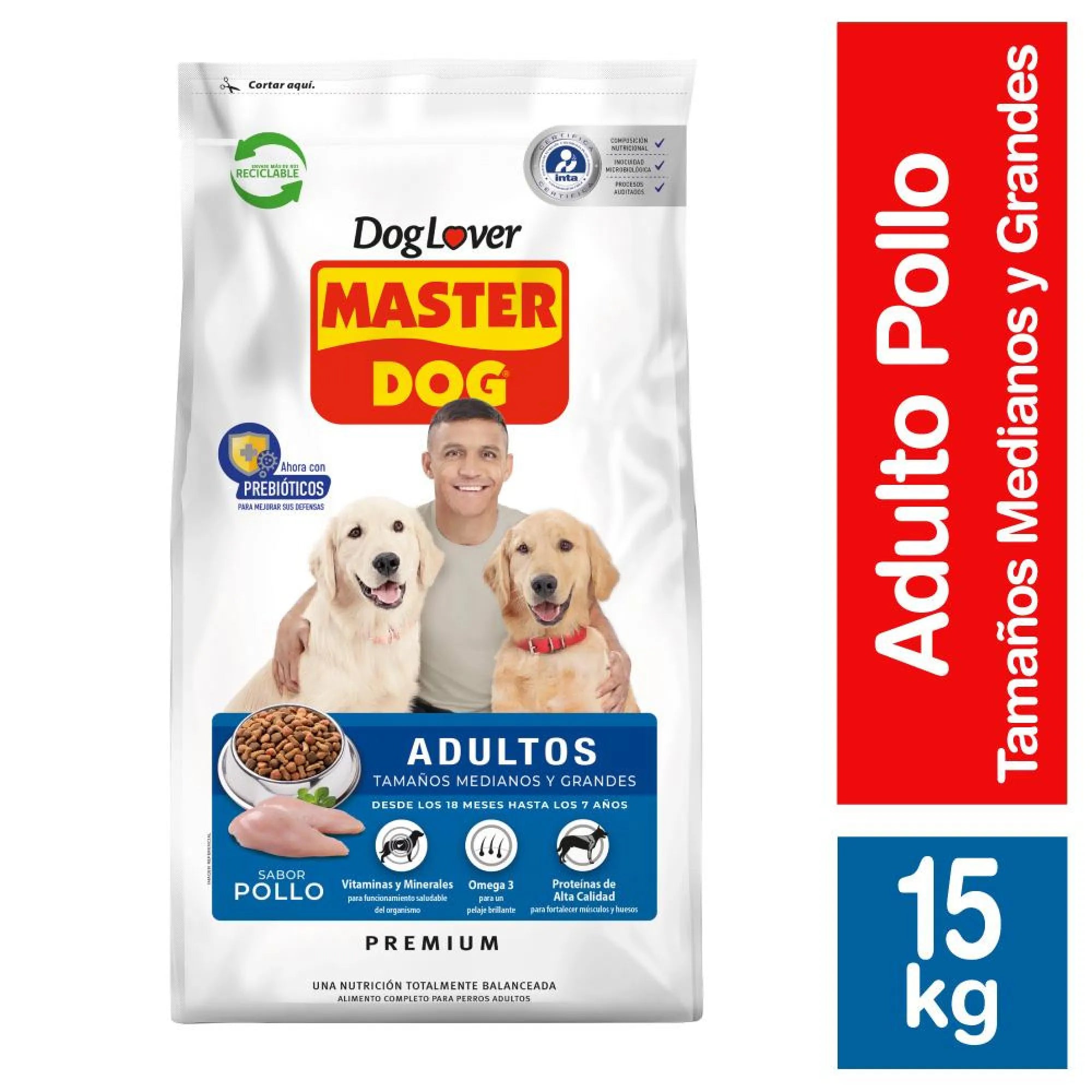 MASTER DOG POLLO ADULTO 18 KG