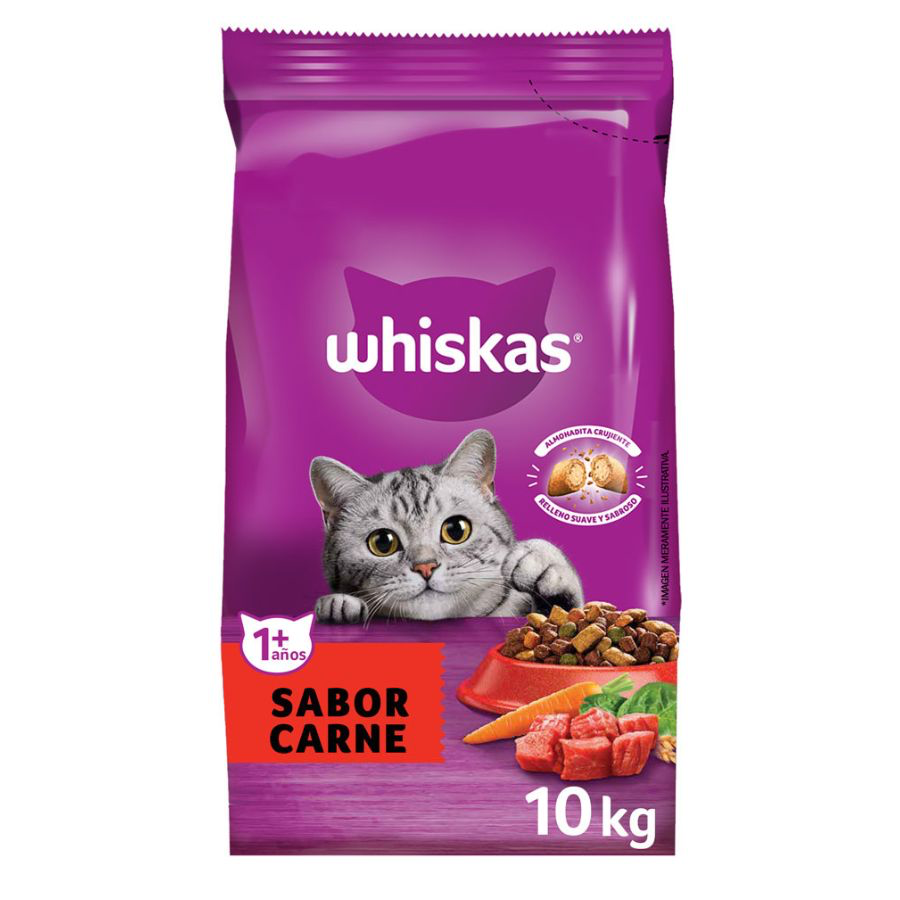 WHISKAS CARNE 10 KG