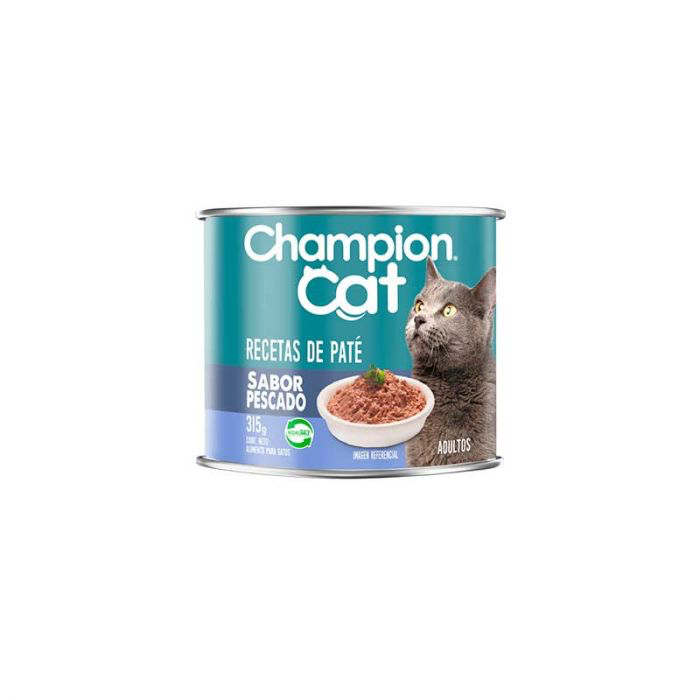 LATA CHAMPION CAT PESCADO 315 GR