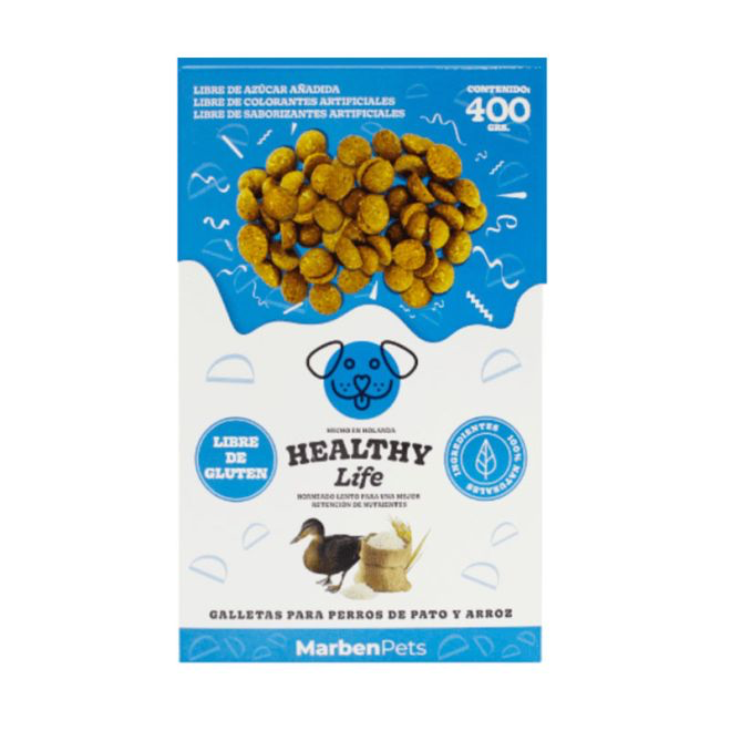 HEALTHY LIFE HIPOALERGÉNICA PATO Y ARROZ 400G