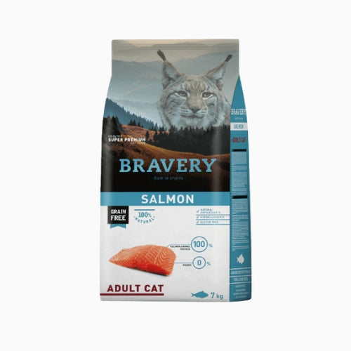 BRAVERY GATO ESTERILIZADO HERRING SALMON 2KG