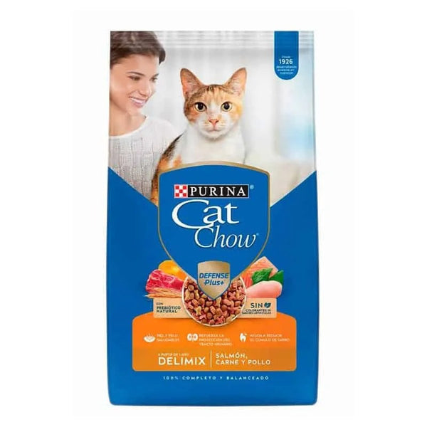 Comida de Gato Cat Chow Adultos Delimix 8 Kg