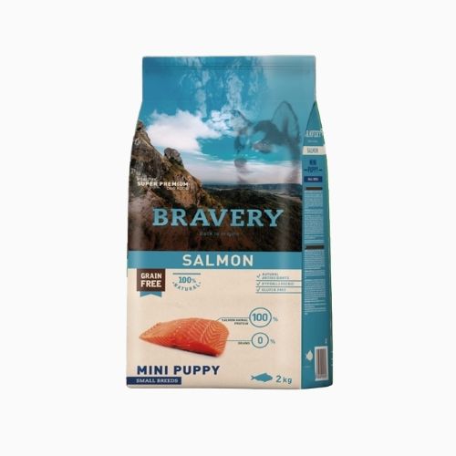 BRAVERY PUPPY SB SALMON X 2 KG