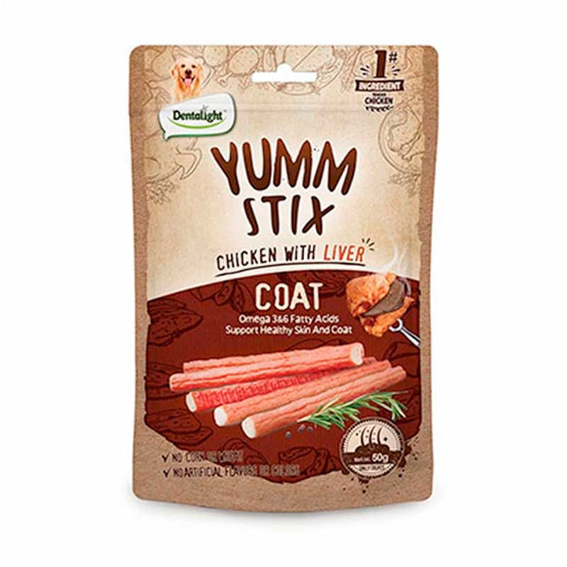 YUMM STIX  POLLO-HIGADO X 50 GRS