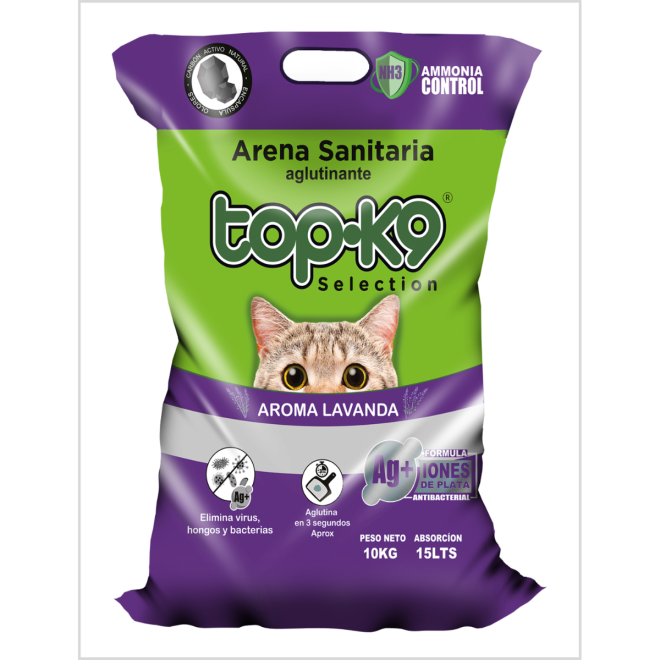 TOPK9 AGLUTINANTE LAVANDA X 25 KG