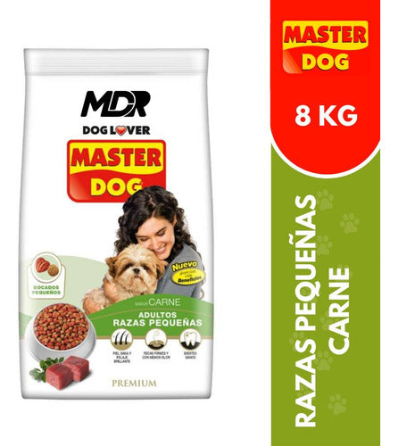 MASTER DOG ADULTO RAZAS PEQUEÑAS X 8KG