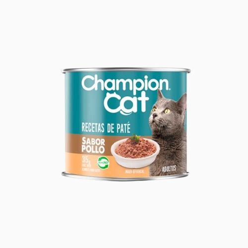 LATA CHAMPION CAT CARNE 315 GR